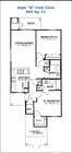 Style B- First Floor (969 SF)