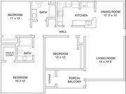3BR/2BA