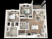 The Lovell 2 bedroom/ 2 bathroom