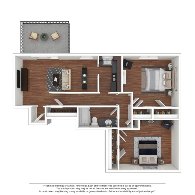 Photo - The Crossing at Henderson Mill Apartment Homes