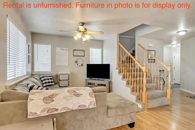 Living room - 1642 W Madison View Dr Townhome