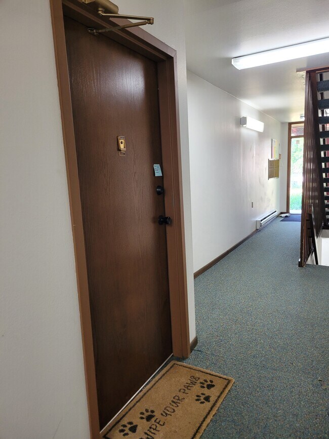 New fire door (intsalled 2021)