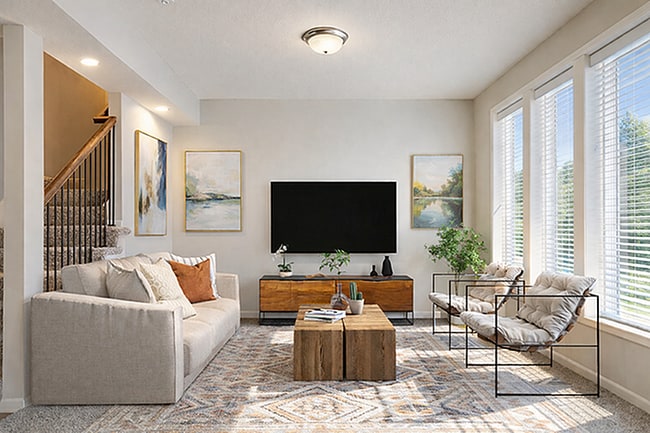 Chapel Ridge Townhomes Living room - Chapel Ridge Townhomes