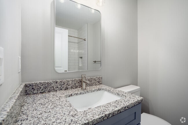 East Hampton 2BR, 2BA - 1,176SF - First Bathroom