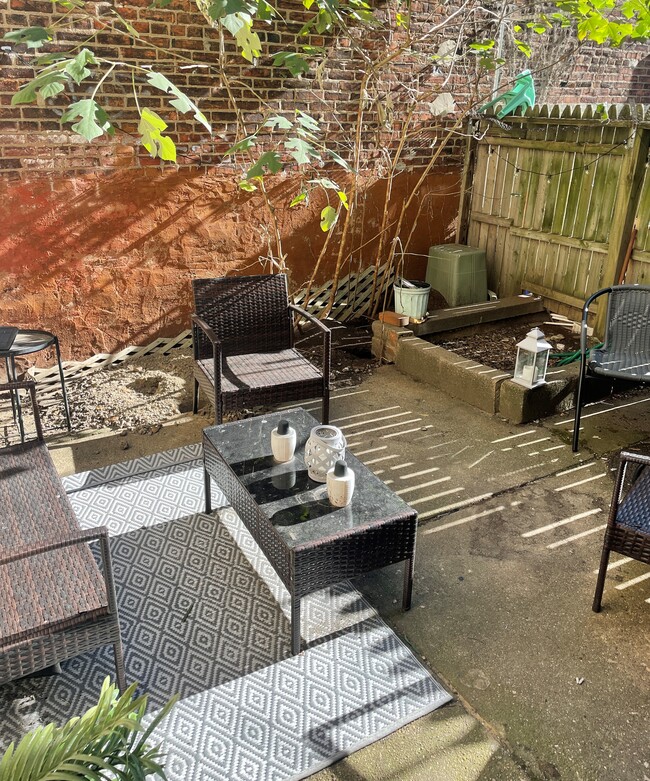 Private Patio - 1145 S 11th St Condo Unit 1