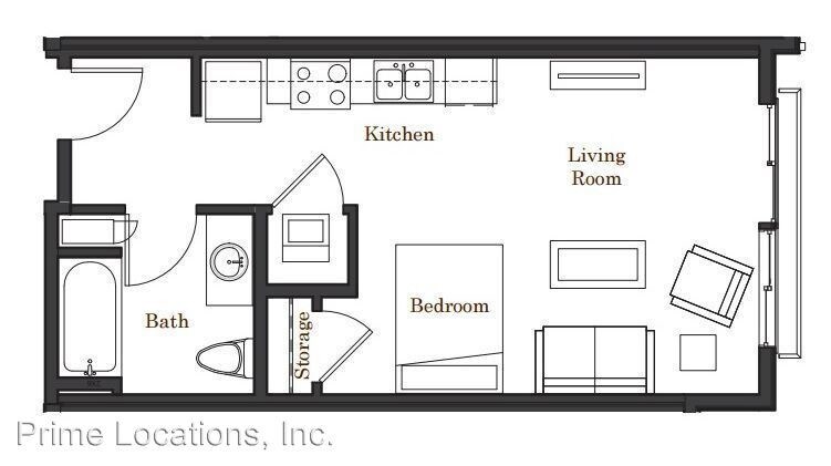 Studio, 1 bath Apartment - 123 4th Avenue W - Studio, 1 bath Apartment - 123 4th Avenue W