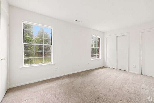 2BR, 1BA w/ Balcony - 1,230SF - Primary Bedroom