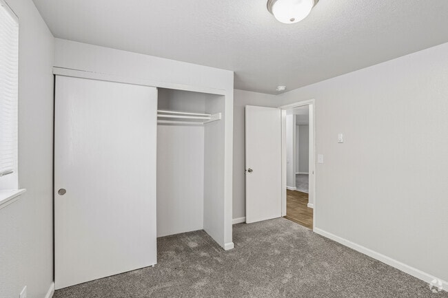 3BR, 2BA - 1,205SF - Bedroom