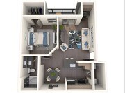 1 Bedroom | 1 Bath | 678 SF