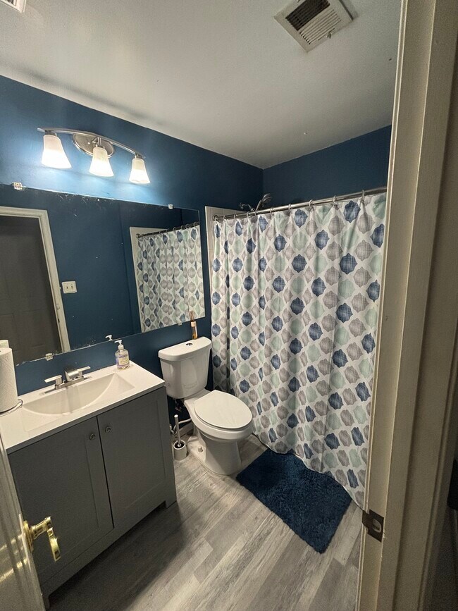 Basement bathroom