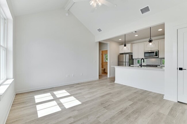 Open living/kitchen