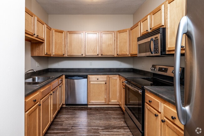 1BR, 1.5BA - 1,056 SF - Loft - Kitchen