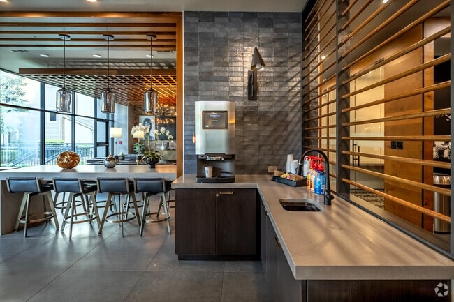 Business Center with Coffee Bar
