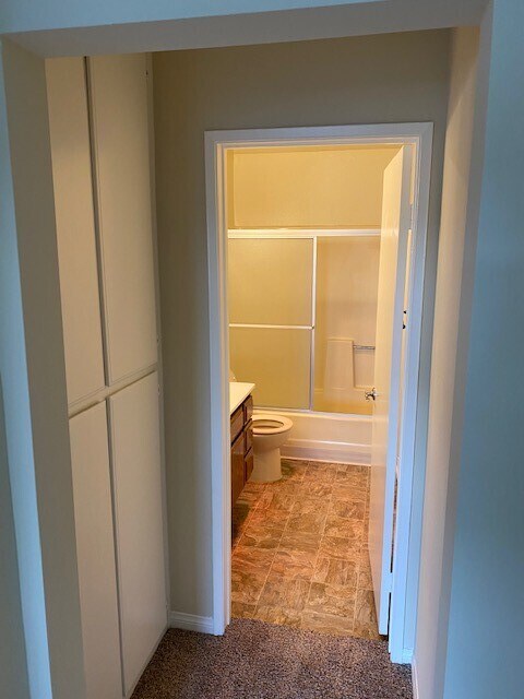 Hallway with Storage