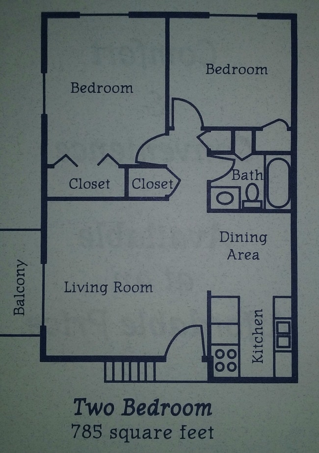 Layout - Chalet Apartments