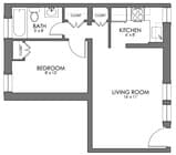 Haviland 1 Bedroom F 1803