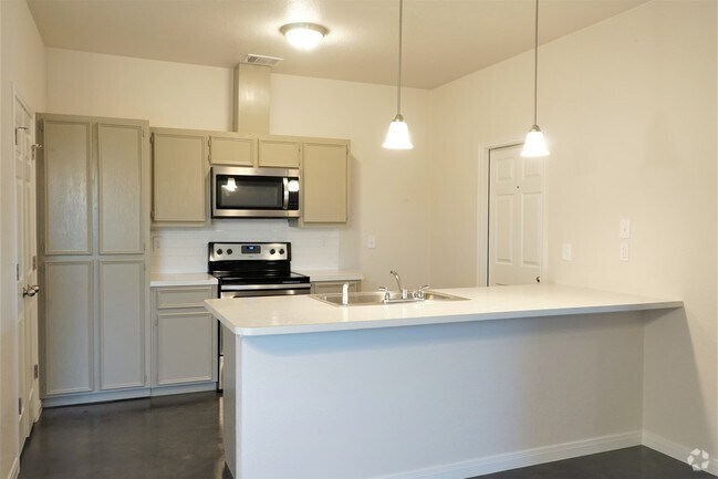 Modern Kitchen - 128 E Ball Rd Rental