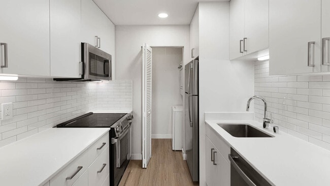 Kitchen with Stainless Steel Appliances