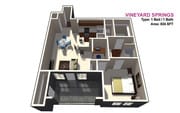 1 HABITACIÓN / 1 BAÑO