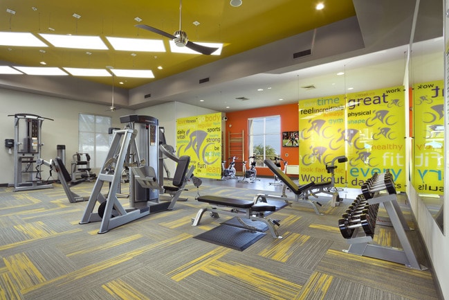 Fully-equipped fitness center and studio