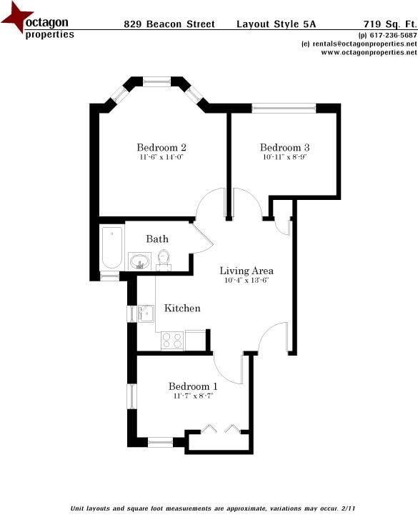 Photo - 829 Beacon St Unit 3C