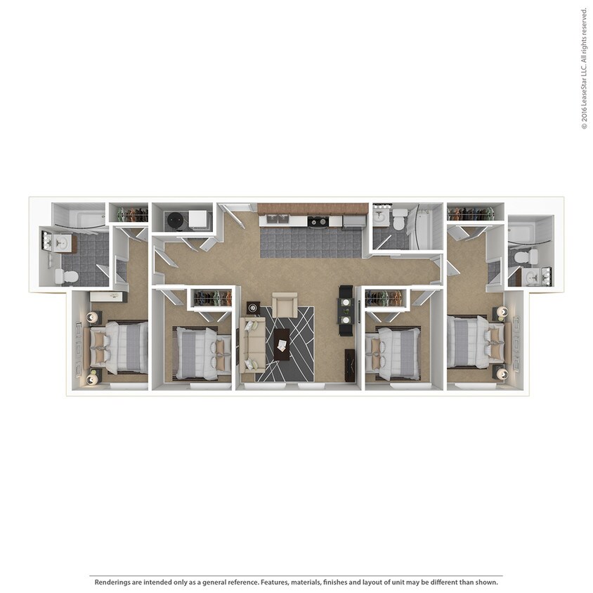4 Bed, 3 Bath - 4 Bed, 3 Bath
