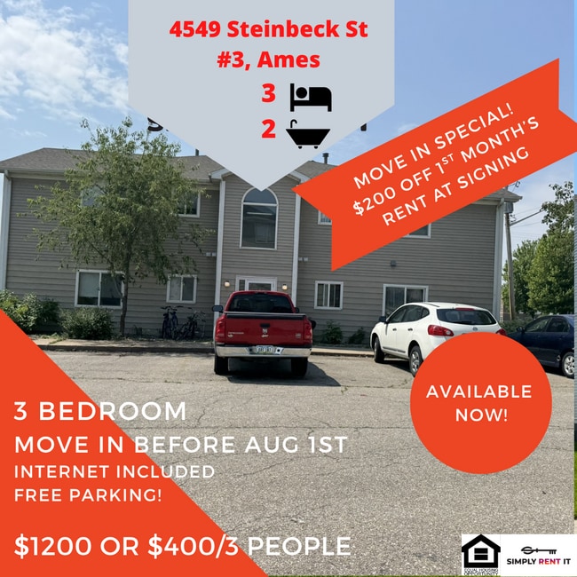 3 Bedroom 2 Bathroom with Internet! - 3 Bedroom 2 Bathroom with Internet! Condo Unit 3