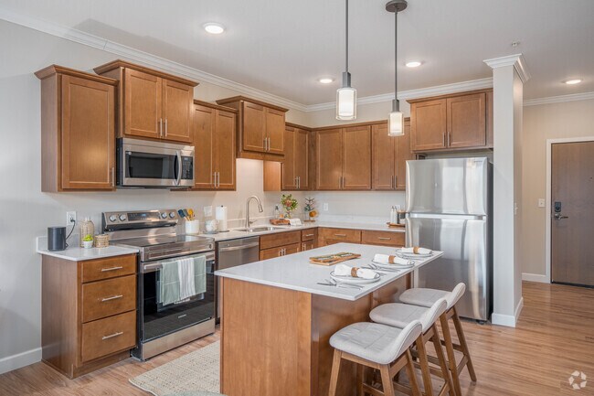 Lookout - 1BR+Den,1BA - 828SF - Kitchen - Jeffers Waterfront Apartments