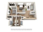 2 habitaciones, 2 baños