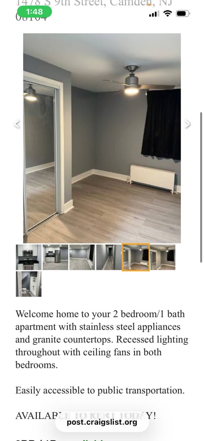 Photo - 1478 S 9th St Unit 2 Bedroom 1 Bath