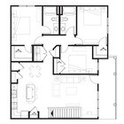 3BR/2BA