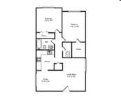 2BR/1BA