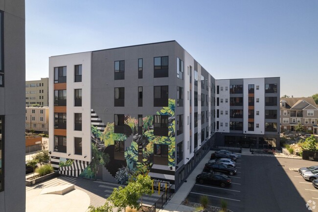 Resident Parking Lo - The Hub at 31 Brewerytown Apartments