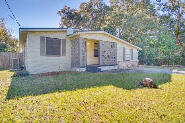 Well-Located 3BR, 2BA Pensacola Home with Hardwood Floors, Bonus Den, Updated Bathroom & Fully Fe...