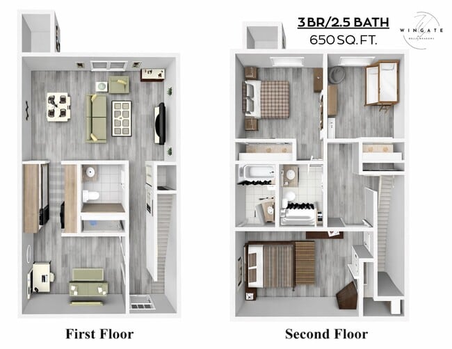 3BR/2.5BA