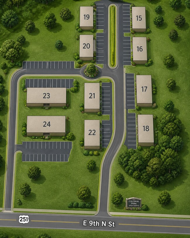 Colonial Park Community Map