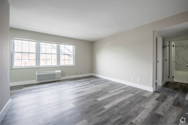 Living Room. 1-Bed, 1-Bath, 650 Square Feet Unit