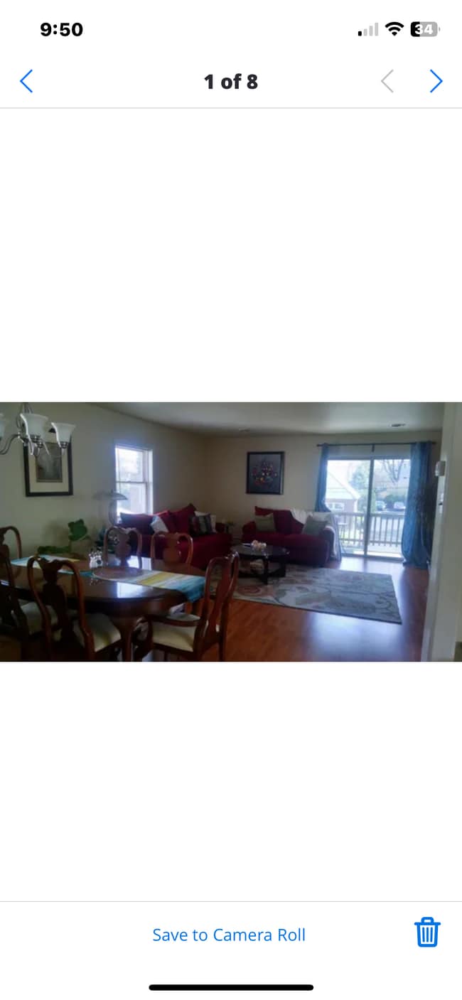 Open floor plan Living Room - 7712 New St Apartments Unit Second Floor #A