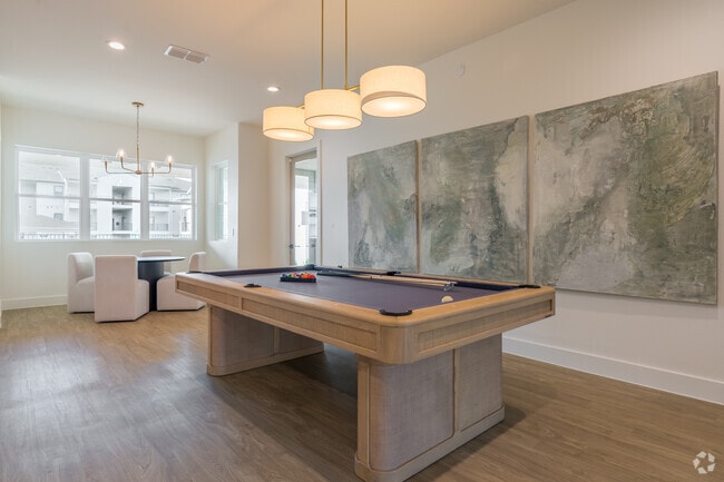 Clubhouse Gamespace - The Rosemary Apartments
