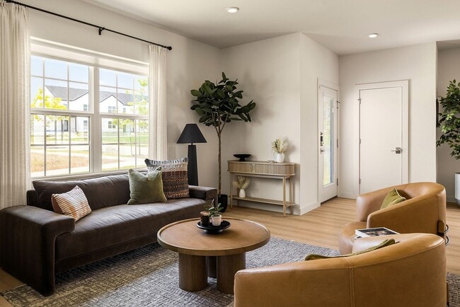 The Ascent townhome, model home