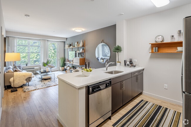 330 Angelo Cifelli Dr - 1BR, 1BA - 680SF - Kitchen/Living Room - 300 Somerset