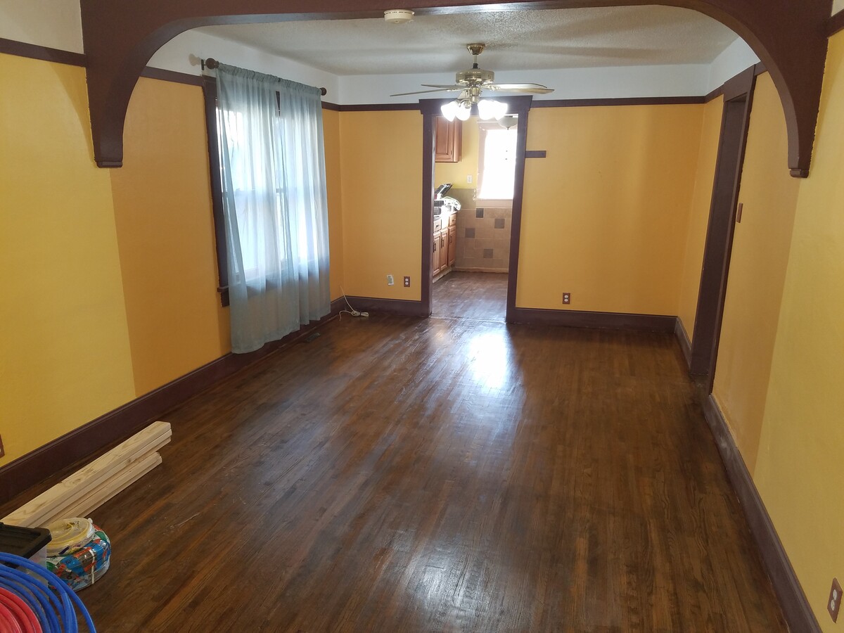 Living and dining room - 2610 Dillon Ave Townhome