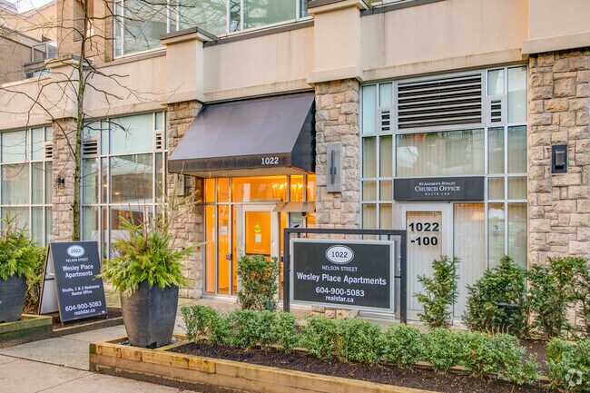 North Entrance - Wesley Place