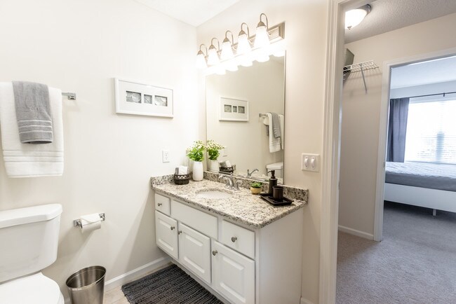 Extra Large Bathrooms with Convenient and Spacious Linen Closet