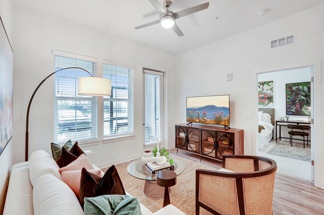 The Pogany Floor Plan Living Room at Tapestry University Park