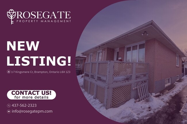 Building Photo - Pet-Friendly 3-Bedroom Detached Home with Parking & Front Porch in Brampton Unit 1