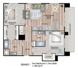 1185 Square Feet