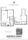 2BD Loft- H