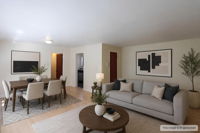 Unit 12B - Virtually Staged Living/Dining