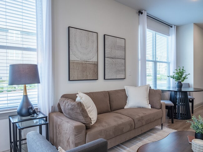 The Opal: 1BR, 1BA- Living Room